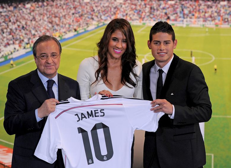 James Rodriguez esposa, James Rodriguez Colombia