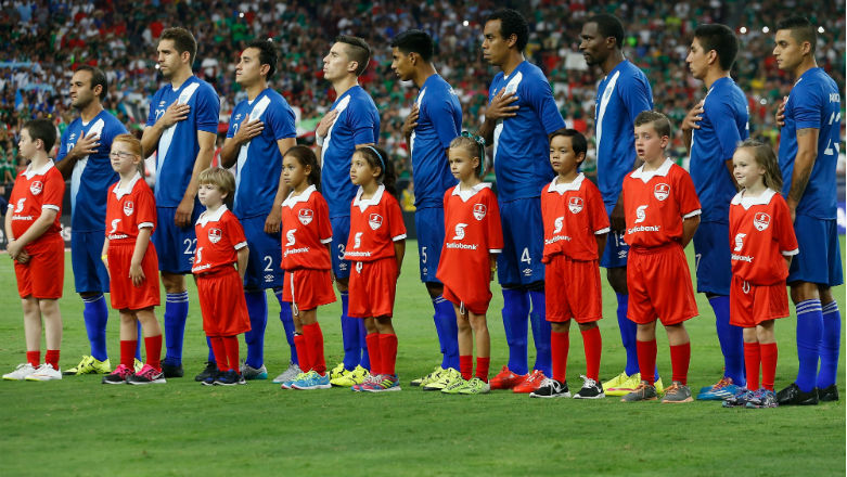 La selección de Guatemala. (Getty)