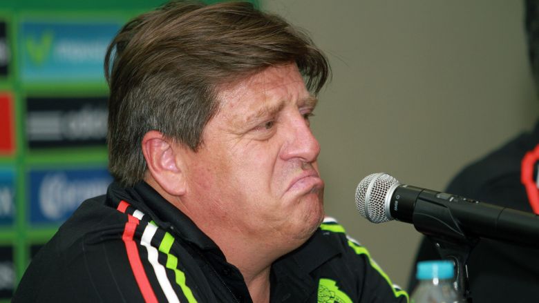 Miguel Herrera, el director técnico de la selección de México. (Getty)