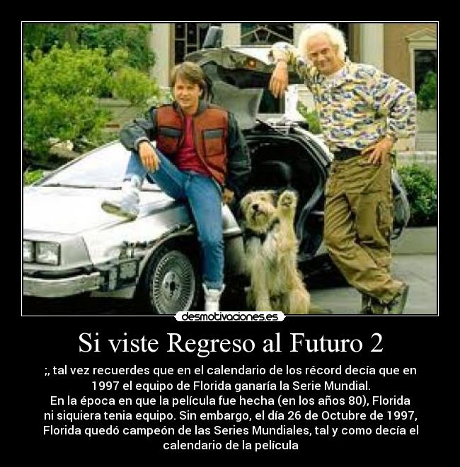 Back to the Future