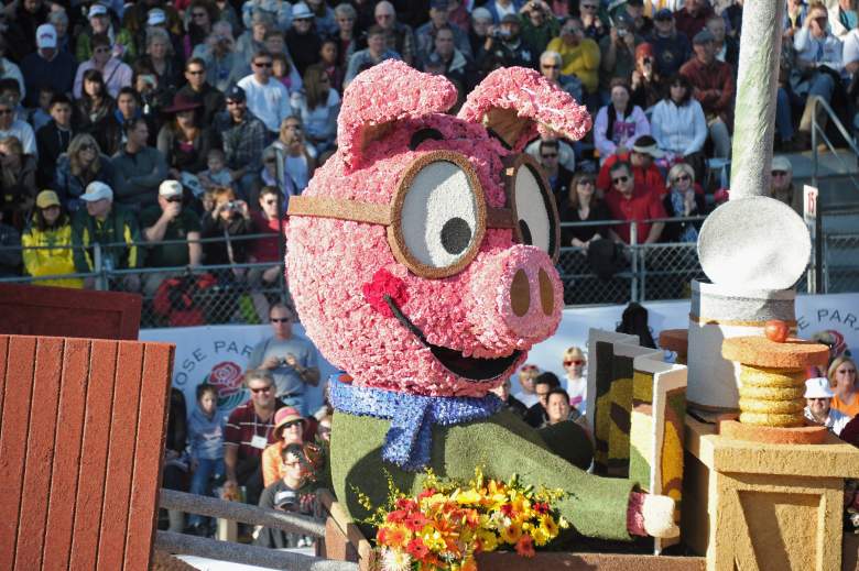 El Desfile de las Rosas en Pasadena, California. (Getty)