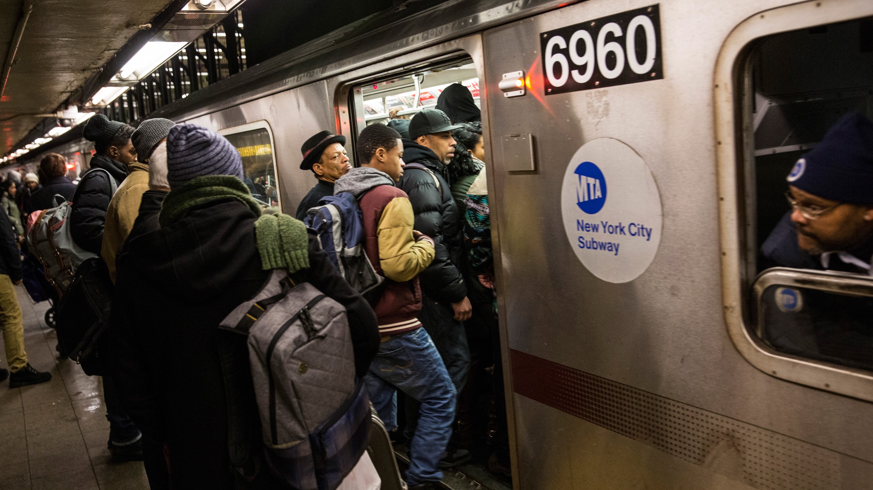 tormenta en new york, tormenta este fin de semana, subway durante la tormenta