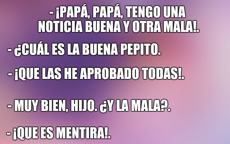 chiste de pepito, chiste cortos, chistes buenos