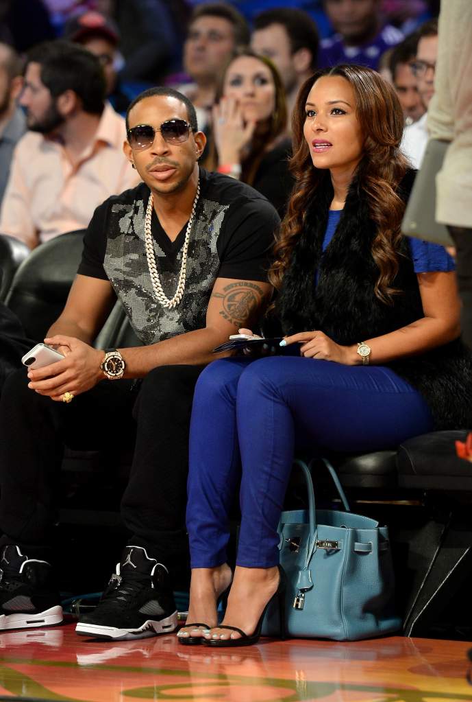 Ludacris y Eudoxie Mbouguiengue (Getty Images)