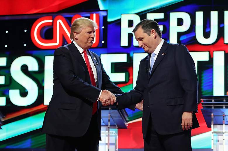 Donald Trump mantiene una ventaja sobre Ted Cruz en California.