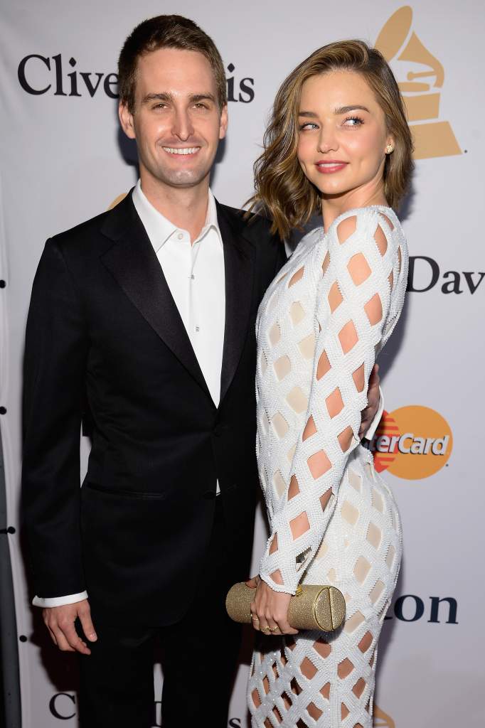 Miranda Kerr y Evan Spiegel: