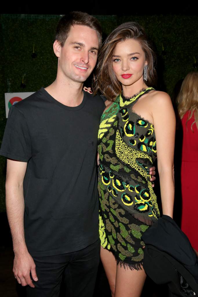 Miranda Kerr y Evan Spiegel: