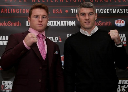 Canelo Álvarez vs. Liam Smith pelea, Canelo Álvarez vs. Liam Smith canal, Canelo Álvarez vs. Liam Smith lucha, Canelo Álvarez vs. Liam Smith precio, Canelo Álvarez vs. Liam Smith favorito 