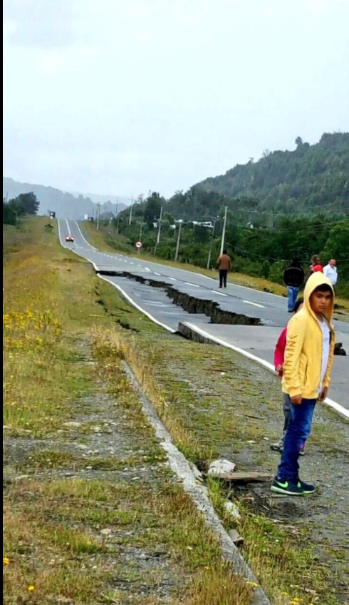 terremoto Chile 25 de diciembre 2016