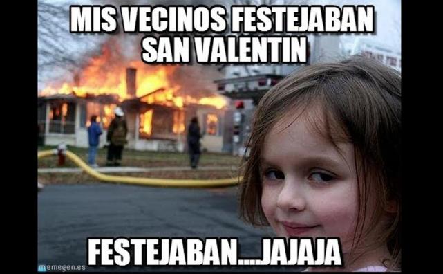 chistes del Día de San Valentín, memes Día de San Valentín