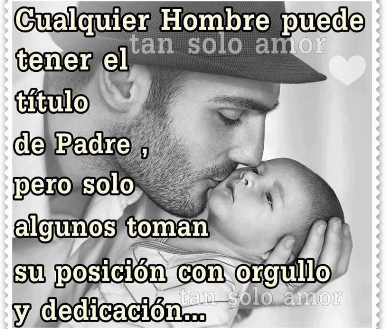 Frase agradecimiento para Padres Solteros, Día del Padre