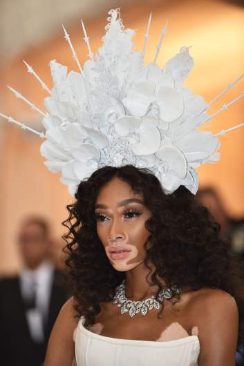 winnie harlow, met gala 2018