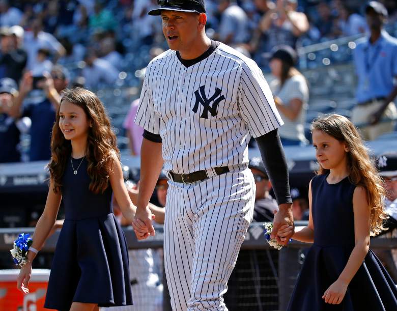 Alex Rodríguez con sus hijas Natasha y Ella, Cuantos hijos tiene ARod