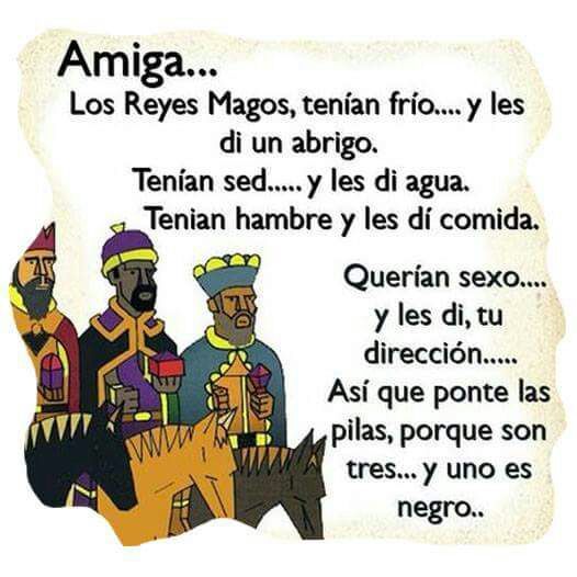 Frases chistosas para compartir en el Día de Reyes Magos