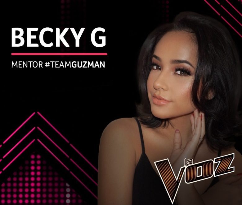 Becky G Mentora de La Voz Telemundo