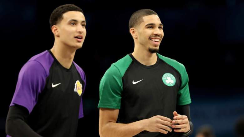 VER: El enfrentamiento entre Kyle Kuzma y Jayson Tatum