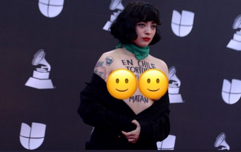 Mon Laferte, en los Latin Grammys 2019