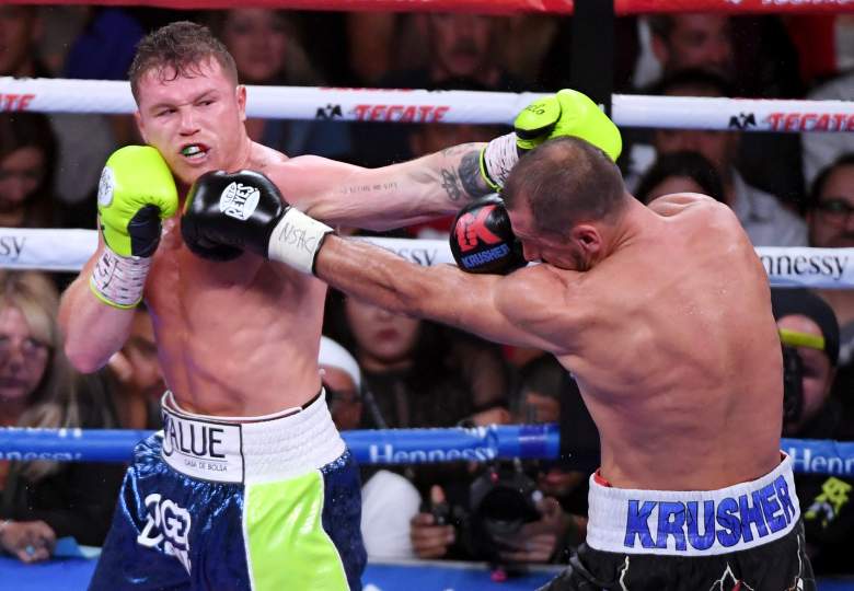 Canelo Álvarez está regresando a las 160 libras