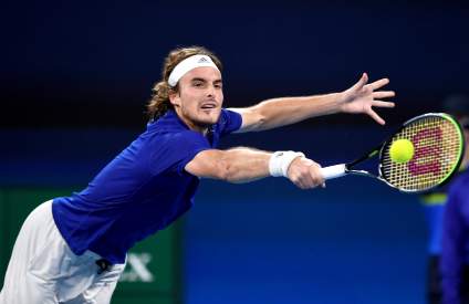 Stefanos Tsitsipas golpeó a su papá: ¿qué hizo la madre del tenista?: VIDEO