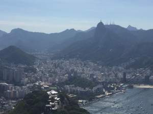 Desde el Cristo los turistas pueden disfrutar en tiempos normales de una de las más espectaculares vistas