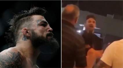 [VIDEO] Estrella de la UFC Mike Perry golpea a un hombre mayor en restaurante