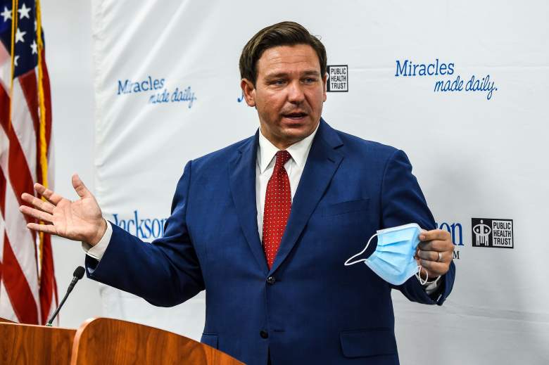 Ron DeSantis, gobernador de Florida