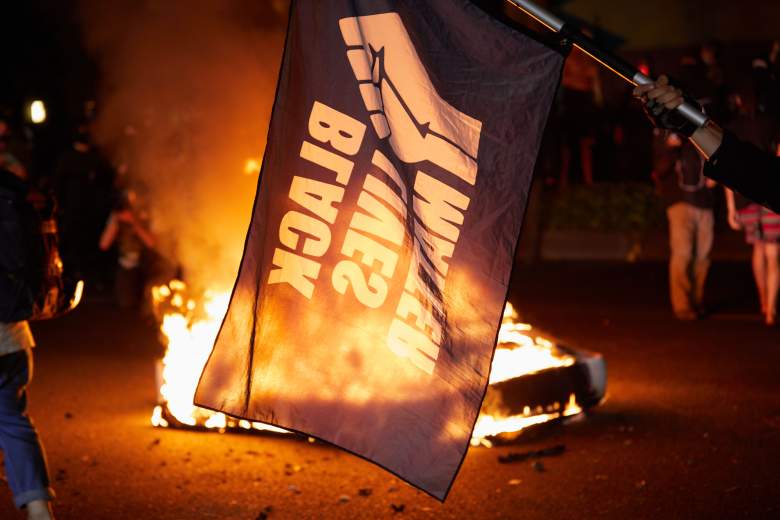 Protestas en Portland, Oregon on September 2020