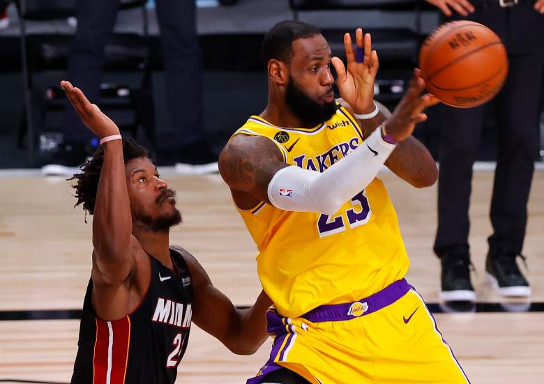 Finales NBA 2020 - cuarto juego entre Los Ángeles Lakers vs. Miami Heat.