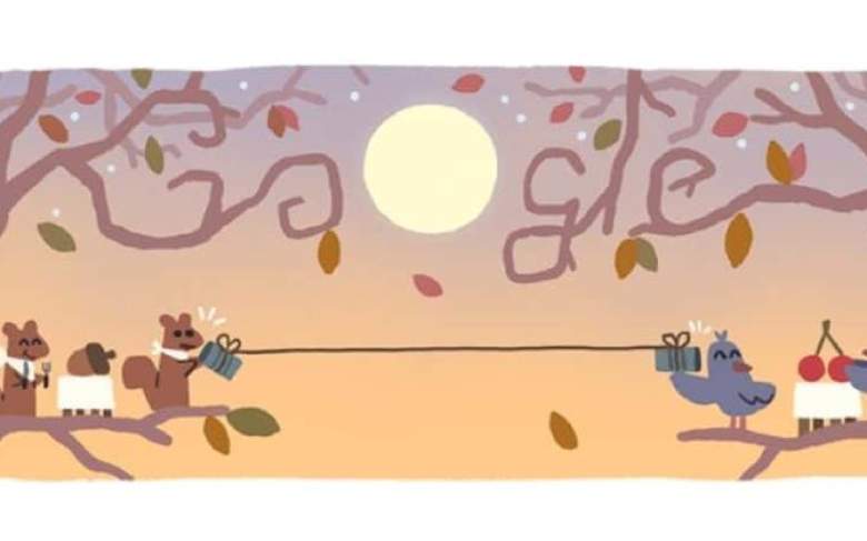 Google celebra el Día de Acción de Gracias 2020 con un Google Doodle