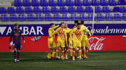 [VIDEO] La burla cariñosa de Ter Stegen a De Jong tras su gol