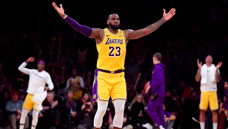 LeBron James de Los Angeles Lakers