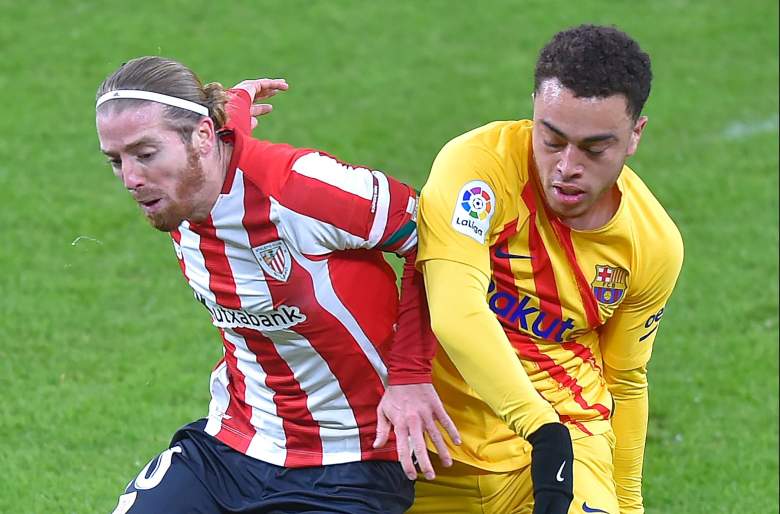 Iker Muniain vs Sergiño Dest, final de la Supercopa de España.