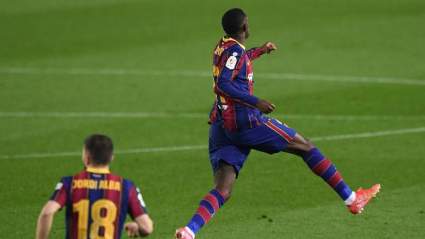 [VIDEO] El tremendo golazo por la escuadra de Dembelé ante el Sevilla