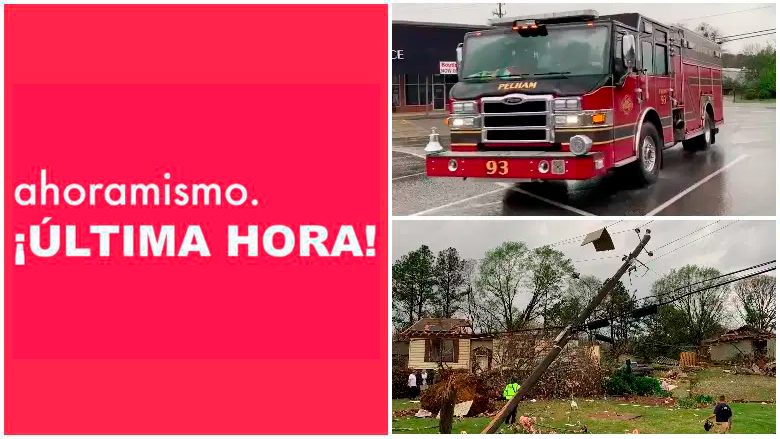 El tornado de Pelham deja daños cerca de Birmingham.