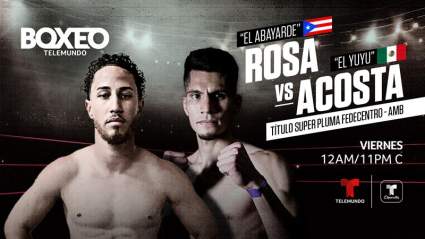 PELEA – Título del Peso Ligero Fedecentro de la AMB ¿Cómo verla?