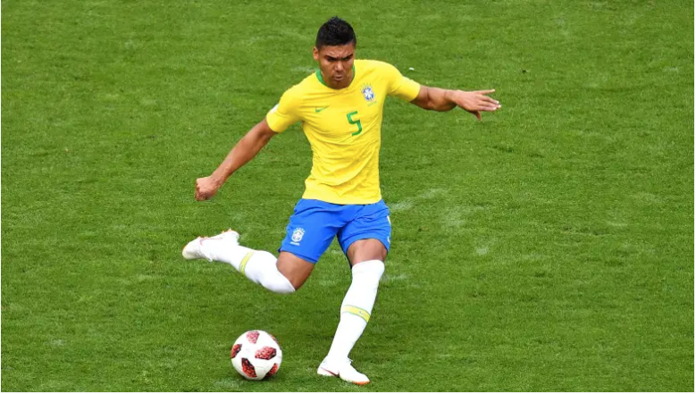 Centrocampista brasileño y capitán Casemiro.