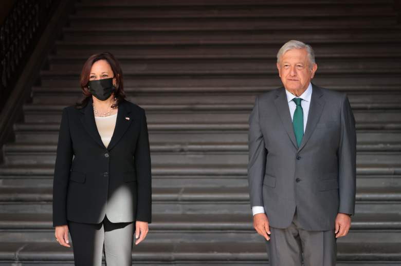 Kamala Harris y López Obrador