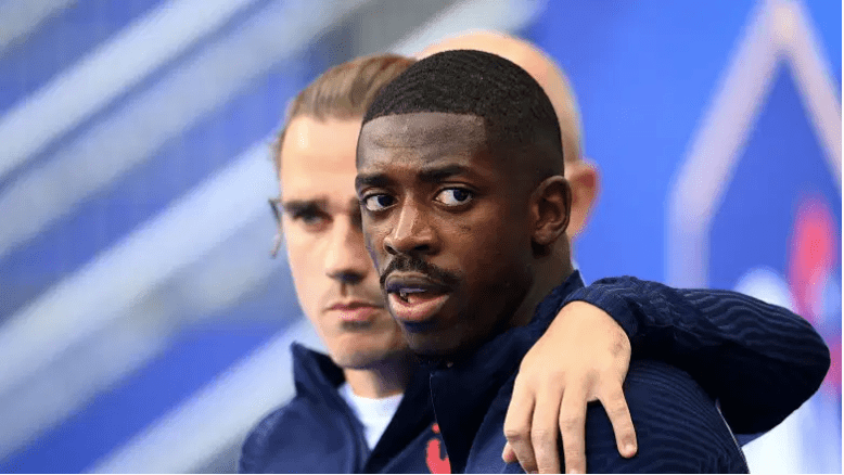 Barcelona dup Ousmane Dembele y Antoine Griezmann con Francia en la Eurocopa 2020