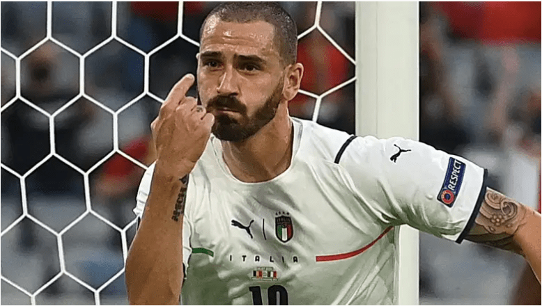 El defensa italiano Leonardo Bonucci.