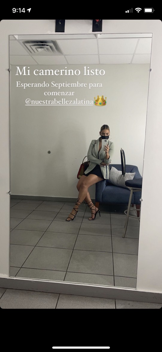 Migbelis Castellanos en Nuestra Belleza Latina