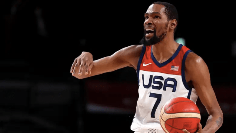 Kevin Durant y el equipo de Estados Unidos se enfrentarán a Francia en el partido por la medalla de oro.