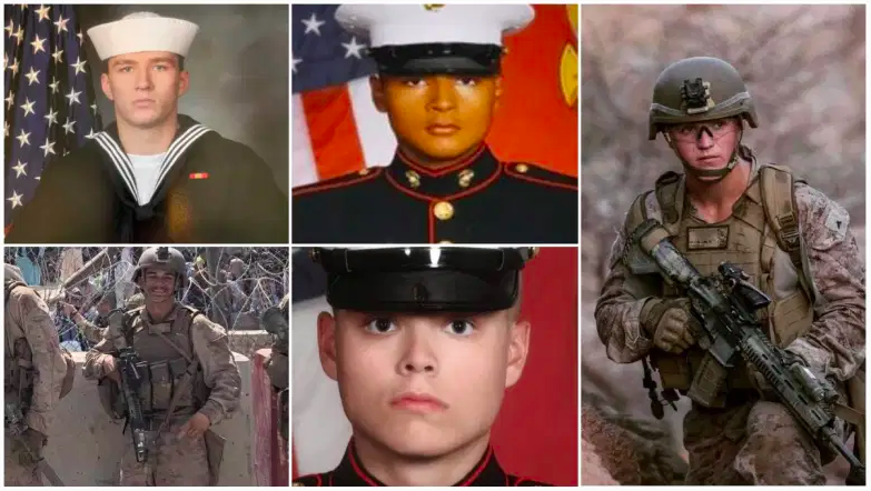 Estos son algunos de los marines y miembros del servicio muertos en Afganistán.