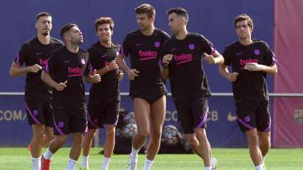 El Barcelona recupera dos jugadores importantes para jugar contra el Bayern