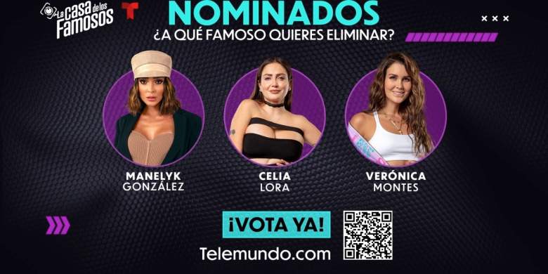 "La Casa de los Famosos": Nominados - 30 de septiembre: ¿Cómo votar?