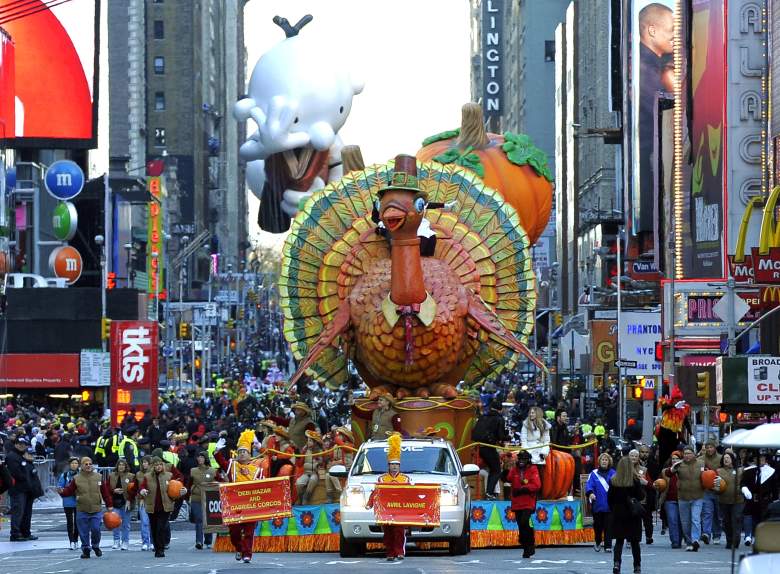 La carroza del Pavo de Acción de Gracias durante el 85 ° Desfile del Día de Acción de Gracias de Macy's en Nueva York el 24 de noviembre de 2011.