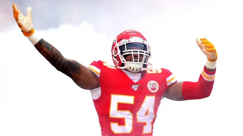 El ex apoyador de los Kansas City Chiefs, Damien Wilson.