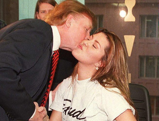 Video de Alicia Machado confrontando a Trump en 1996