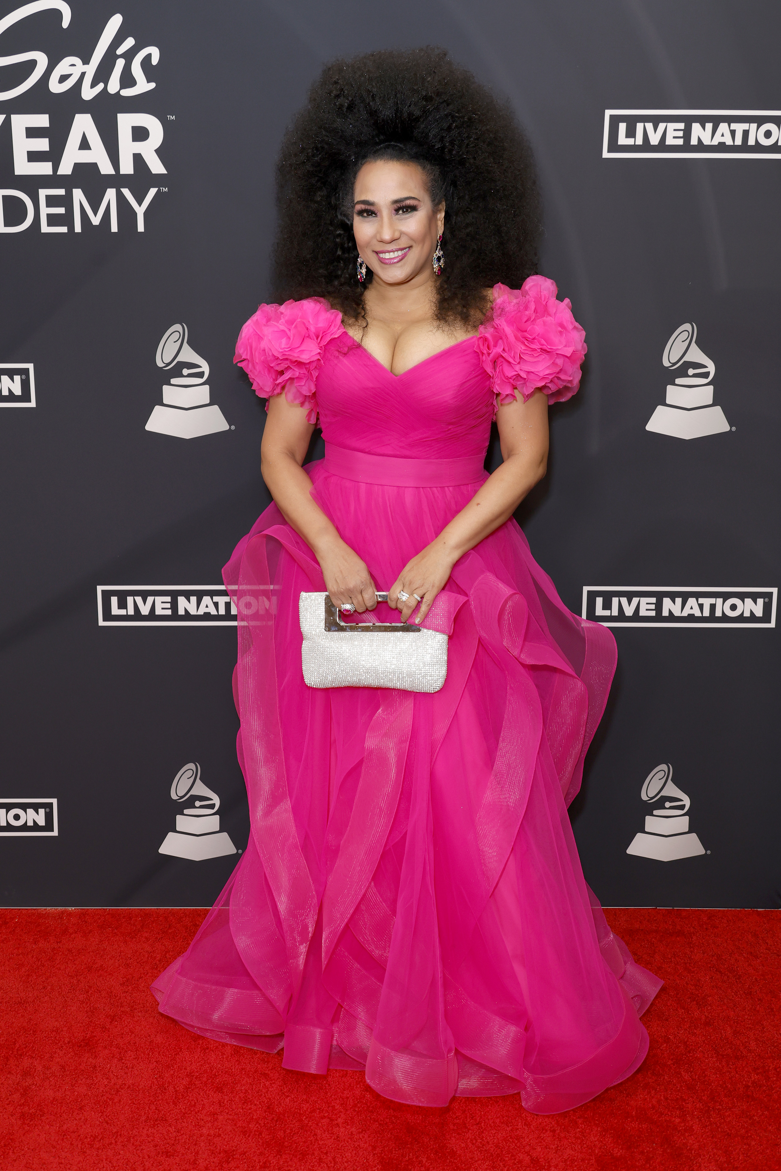 Aymee Nuviola en los Latin Grammy