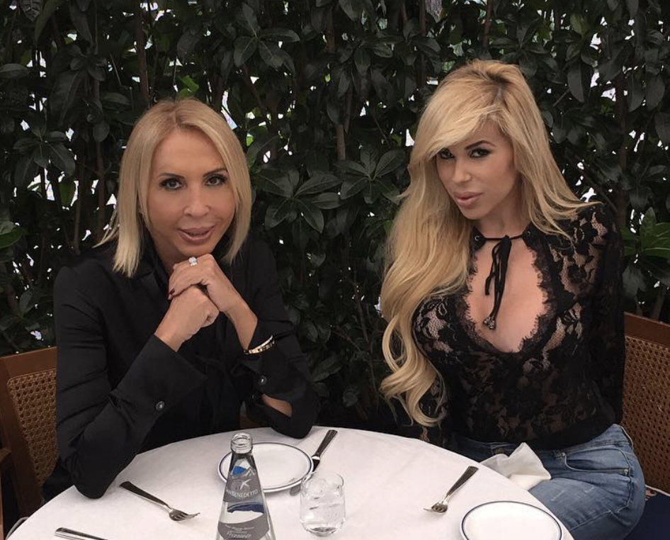 Laura Bozzo y su hija Alejandra de la Fuente