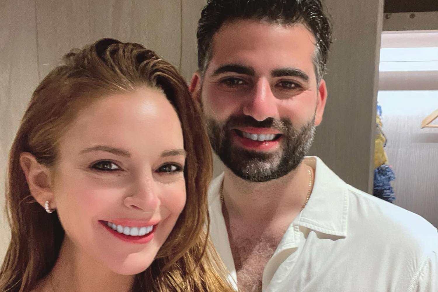 Lindsay Lohan y su esposo